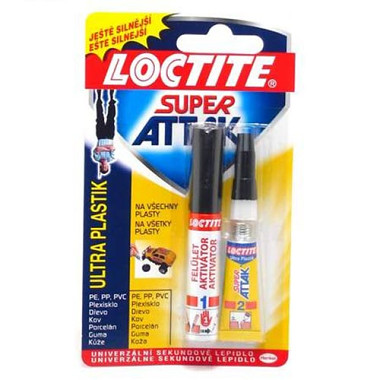 LOCTITE Super Attak All Plastics 2g + 4g