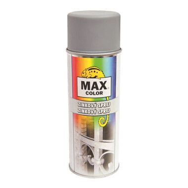 sprej MAX COLOR 400ml zinkový