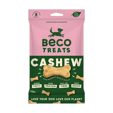 Beco Treats Odměna pro psy Cashew 70g