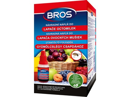 náplň náhradní do lapače octomilek tekutá 15ml BROS