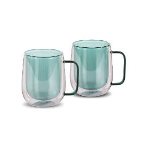 LT9124 SET 2 TEA ZELEN.250ML VASO LAMART