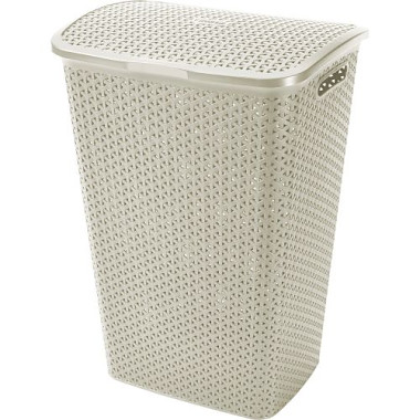 koš na špinavé prádlo RATTAN 55l 60x42,8x33cm 'MY STYLE' PH KRÉM