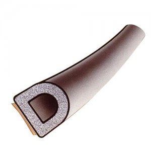 těsnění okenní EPDM D 9x8mm BÍ (100m)