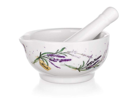 hmoždíř 11,5cm porcelánový LAVENDER